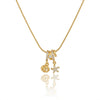 Sea Shells Charm Necklace