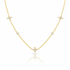 Star cubic charm Necklace