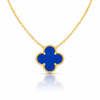 Blue cleef Neckalce