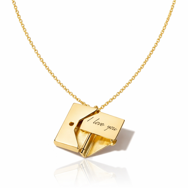 Openable Letter Necklace