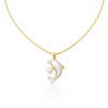 Pearl Dolphin Necklace