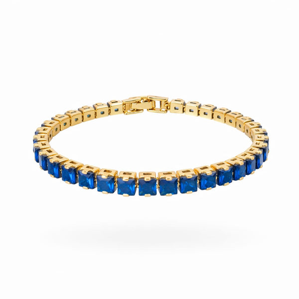 Deep Blue Tennis Nene Bracelet