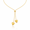 Dangling Hearts Necklace