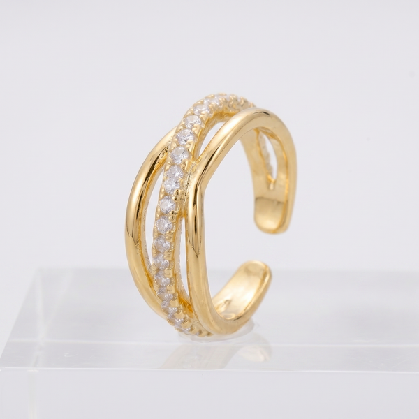 Minimal Spiral Twined Ring