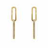 Studded Link Earrings