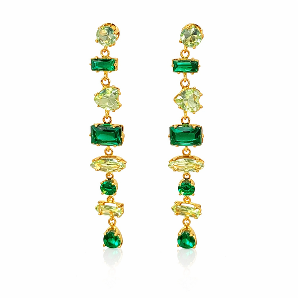 Emerald Shade Earrings