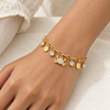 Pearl Crab Chimes Bracelet