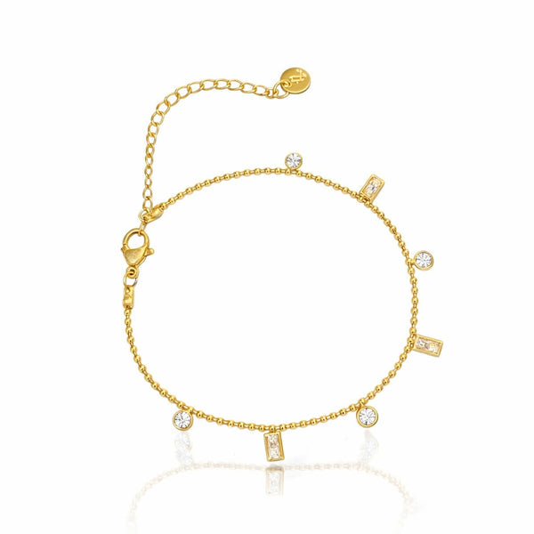 Rectangle beads chime bracelet