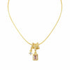 Pink Charm Star Necklace