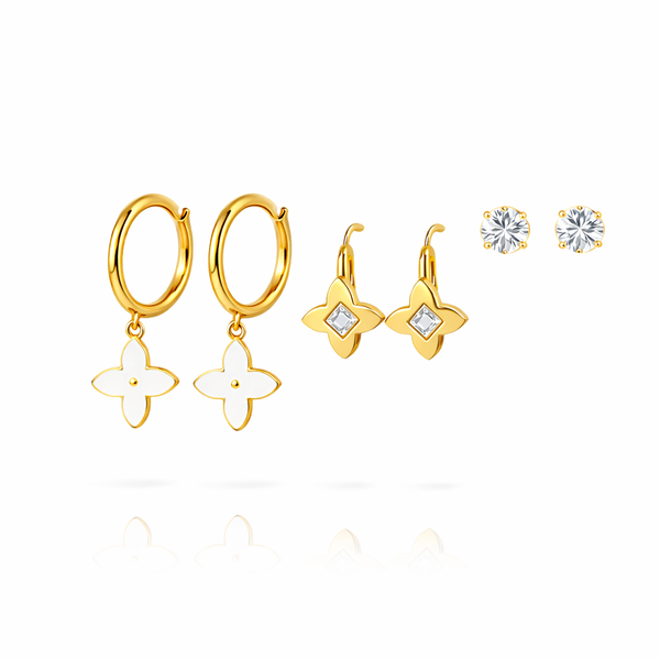 Clover Theme Earring set