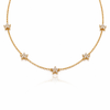 Star Charm Stud Necklace