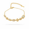 Zircon white crystal bracelet
