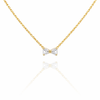 Crystal Bow Necklace