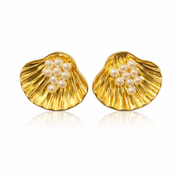 Multipearl Shell Earrings