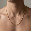 Round Snake Men's Chain