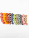 Close-up of the Bow Banana Matte Hair Clip showing bow detail