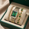 Emerald Haute Time Watch Stack