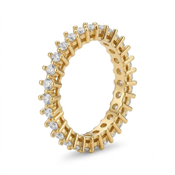 Etoile Crystal Band Ring
