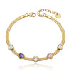 Lavi Heart Wiper Chain Bracelet