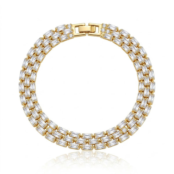 Multilayer Starlight Crystal Bracelet