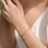 Crystal Balls Chain Bracelet