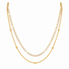 Dual Layer Gold Beads Nene Necklace