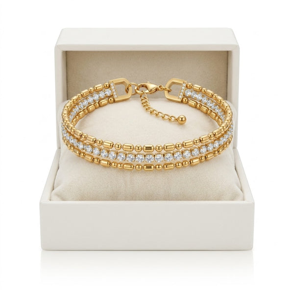 Multilayer Morse Bracelet