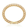 Honey Oval Crystal Bracelet
