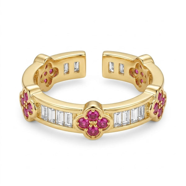 Pink Gleam Ring