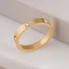 Women's Gold Band Ring