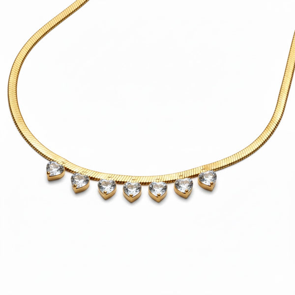 Solace Heart Charm Necklace