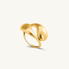 Gold Plated Adjustable Finger ring