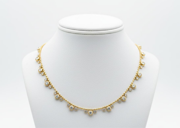 Classic Round Bead Necklace