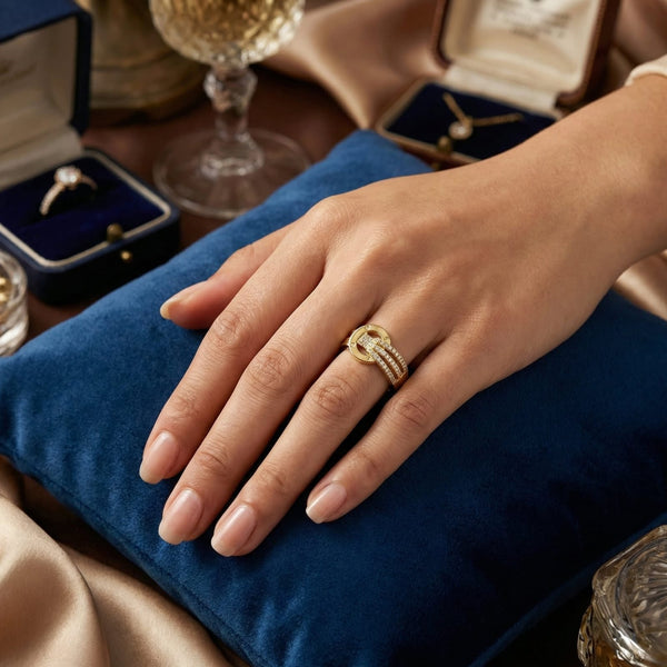 Pave Set Ring