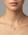 Minimal Stone Drop Necklace