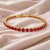 Wine Tennis bracelet
