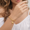 Auric Heart Chain Bracelet