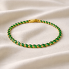 Emerald Oval Meher Bracelet