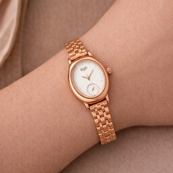 Longi-nes Rosegold Watch