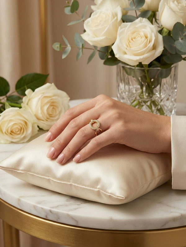 Mirage Circle Open Ring