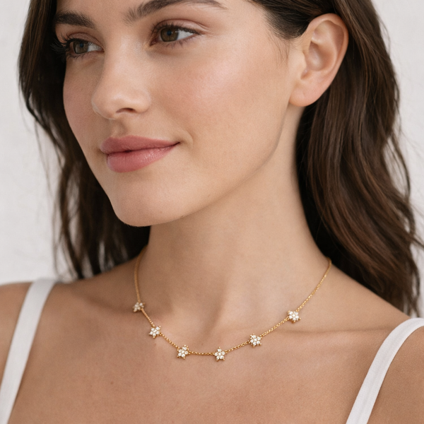 Star Charm Stud Bracelet