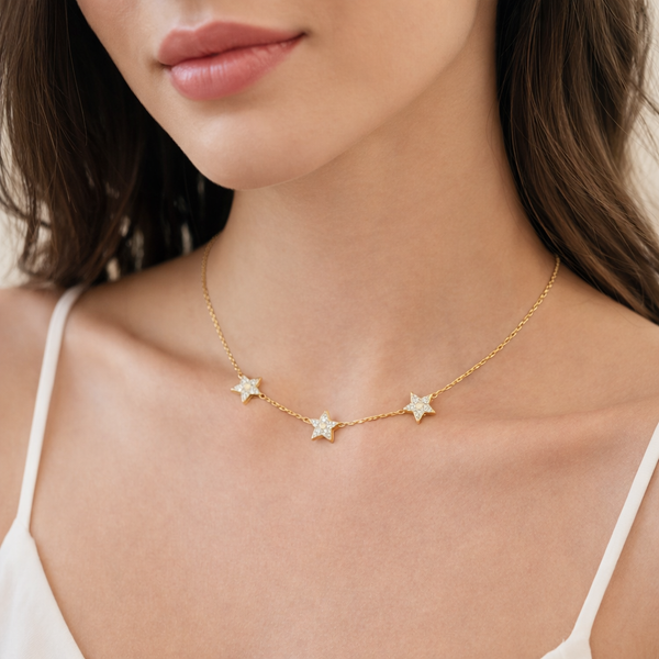Crystal Star Necklace