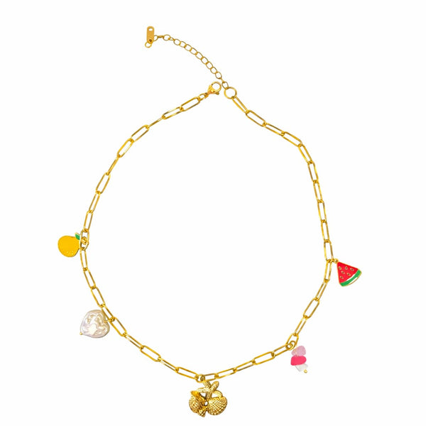 Chunky Charms Necklace