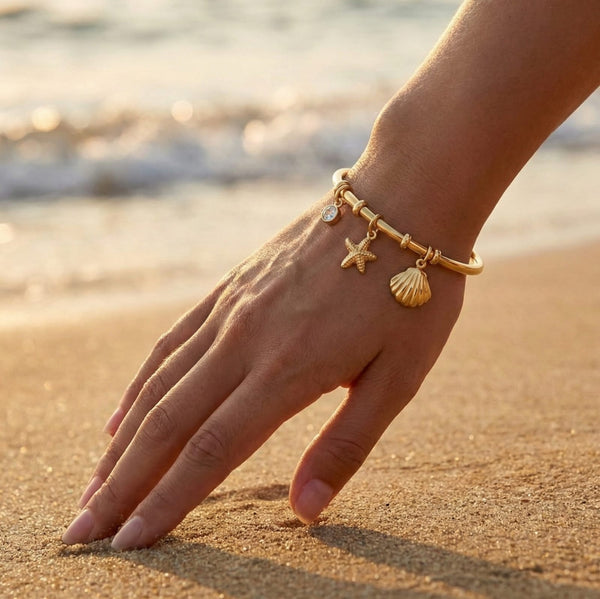 Sea charms bracelet