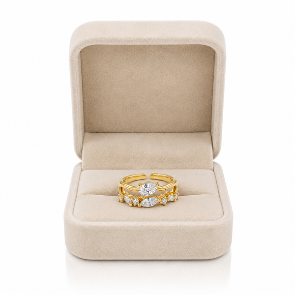 Rose Rivet Ring
