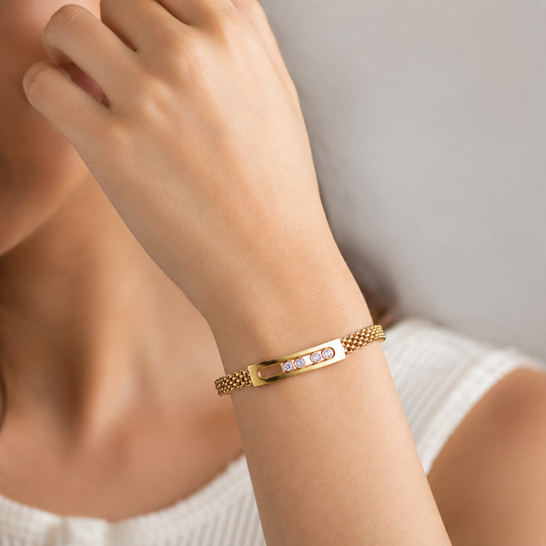 Messika Move Mesh Chain Bracelet