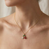 Cherry Crystal Necklace