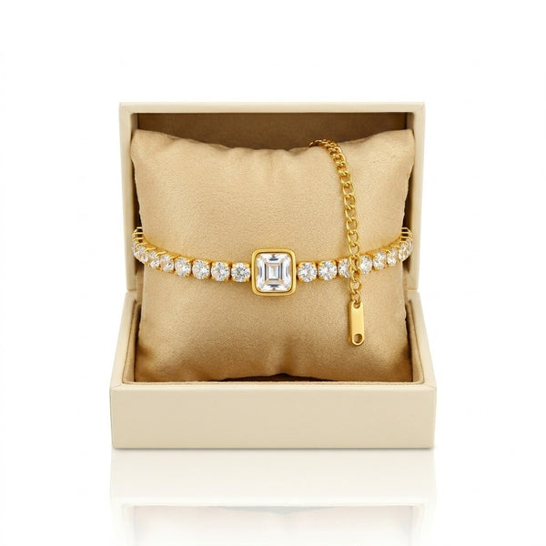 Cubic Crystal Nene Bracelet