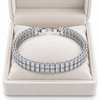 Dual Nene Layer Silver Bracelet