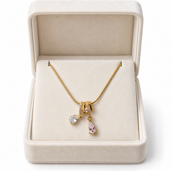 Marque Drop Crystal Necklace